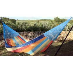 Beschichtete Outdoor-H&auml;ngematte in Mega-Gr&ouml;&szlig;e C8