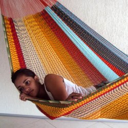 Exzellente Au&szlig;enh&auml;ngematte in sch&ouml;nen Design C7