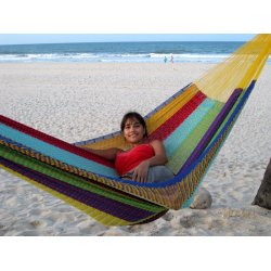 Preisg&uuml;nstige Gr&ouml;&szlig;e Familien-H&auml;ngematte aus Mexiko