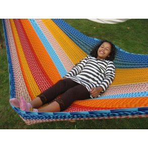 Beschichtete Outdoor Hngematte aus Baumwolle NrC5