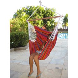 H&auml;ngesessel in Guatemala Textile